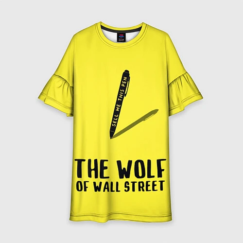 Детское платье The Wolf of Wall Street / 3D-принт – фото 1