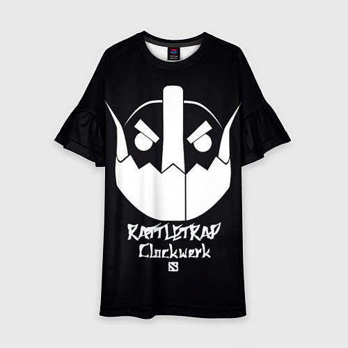 Детское платье Rattletrap: Clockwerk / 3D-принт – фото 1