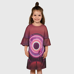 Платье клеш для девочки Imagine Dragons: Whatever It Takes, цвет: 3D-принт — фото 2