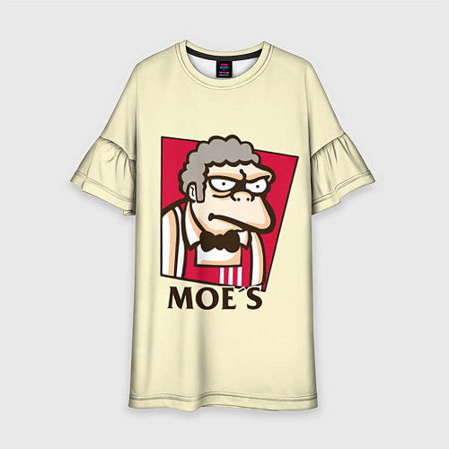 Детское платье Moe's KFC / 3D-принт – фото 1