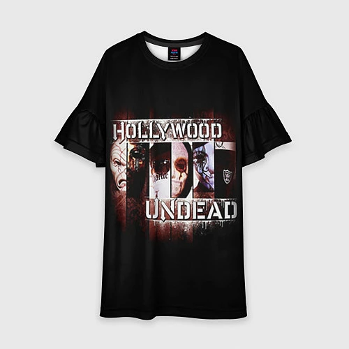 Детское платье Hollywood Undead: Guys / 3D-принт – фото 1