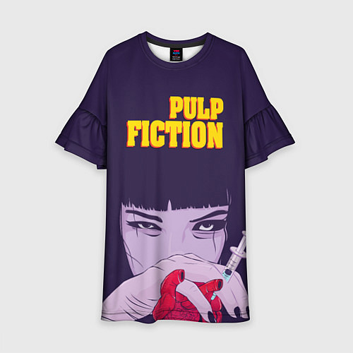 Детское платье Pulp Fiction: Dope Heart / 3D-принт – фото 1