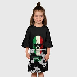 Платье клеш для девочки Made in Italy, цвет: 3D-принт — фото 2