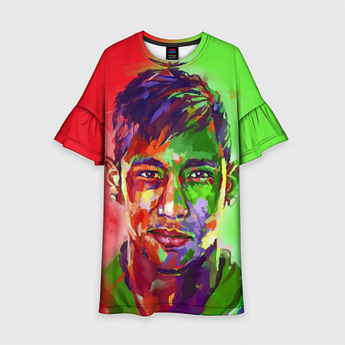 Детское платье Neymar Art / 3D-принт – фото 1