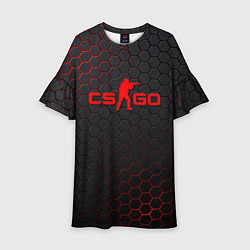 Детское платье CS:GO Grey Carbon