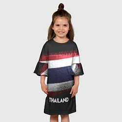 Платье клеш для девочки Thailand Style, цвет: 3D-принт — фото 2