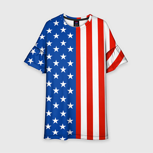 Детское платье American Patriot / 3D-принт – фото 1