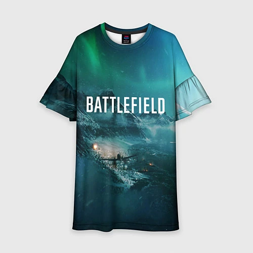 Детское платье Battlefield: Sea Force / 3D-принт – фото 1