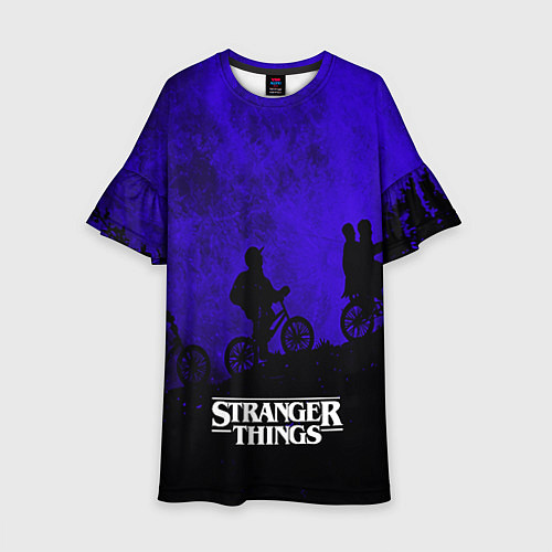 Детское платье Stranger Things: Moon Biker / 3D-принт – фото 1
