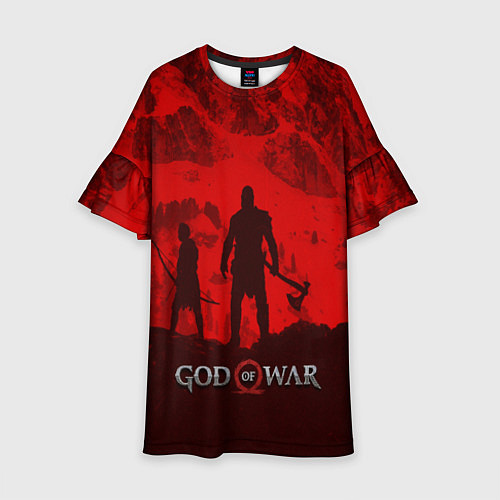 Детское платье God of War: Blood Day / 3D-принт – фото 1