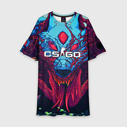 Детское платье CS:GO Hyper Beast / 3D-принт – фото 1