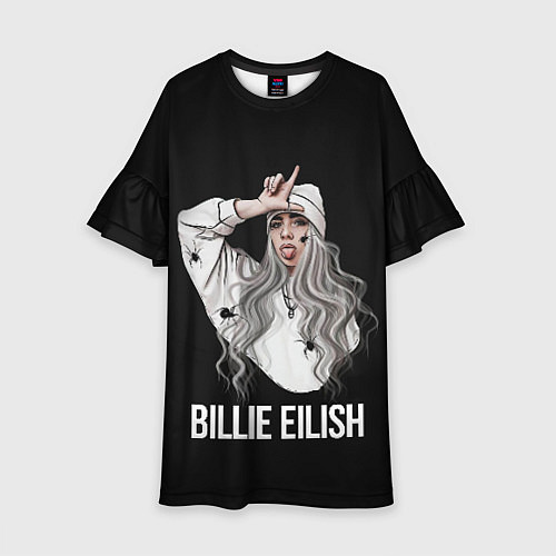 Детское платье BILLIE EILISH / 3D-принт – фото 1