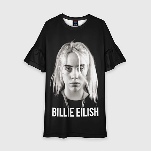 Детское платье BILLIE EILISH / 3D-принт – фото 1