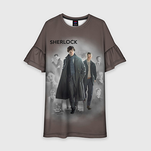 Детское платье Sherlock / 3D-принт – фото 1