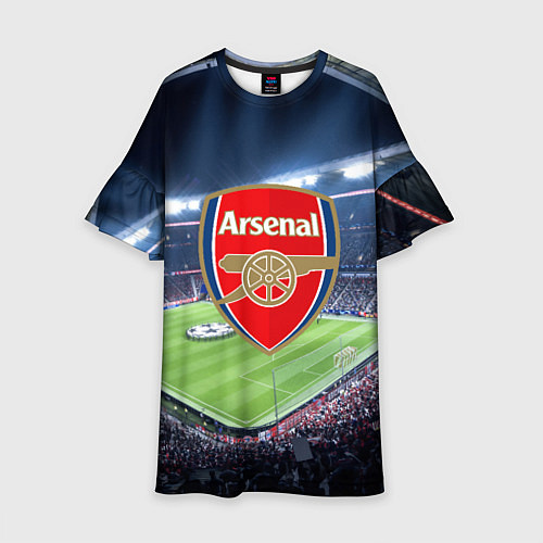 Детское платье FC Arsenal / 3D-принт – фото 1