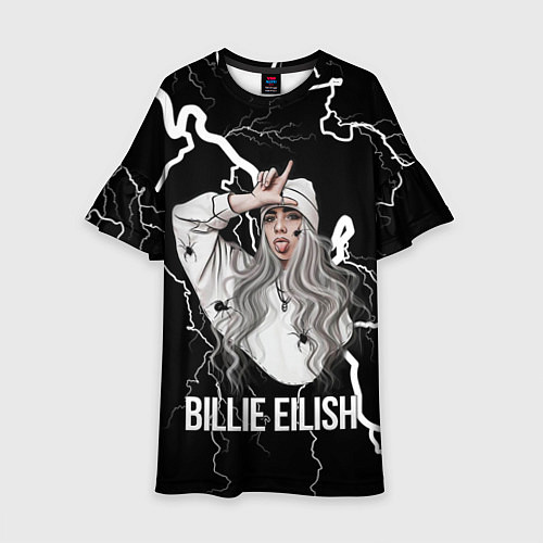 Детское платье BILLIE EILISH / 3D-принт – фото 1