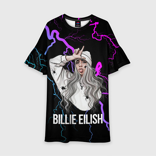 Детское платье BILLIE EILISH / 3D-принт – фото 1