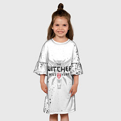 Платье клеш для девочки ВЕДЬМАК, цвет: 3D-принт — фото 2