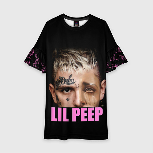 Детское платье Lil Peep / 3D-принт – фото 1