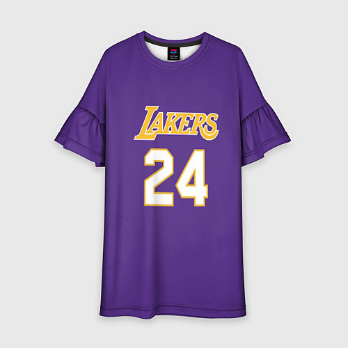 Детское платье Los Angeles Lakers Kobe Brya / 3D-принт – фото 1