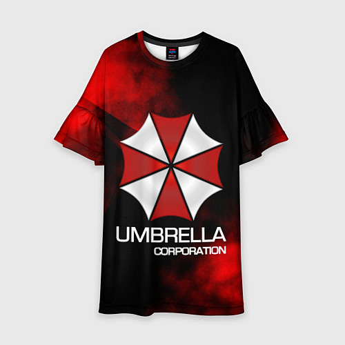 Детское платье UMBRELLA CORP / 3D-принт – фото 1