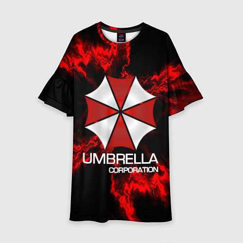 Детское платье UMBRELLA CORP / 3D-принт – фото 1