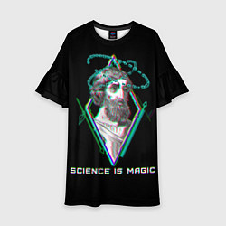 Детское платье Magic is science - Пифагор