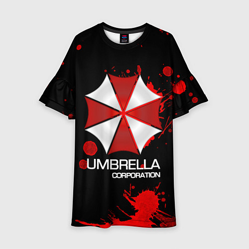 Детское платье UMBRELLA CORP / 3D-принт – фото 1