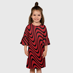 Платье клеш для девочки PewDiePie, цвет: 3D-принт — фото 2