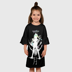 Платье клеш для девочки Princess, цвет: 3D-принт — фото 2