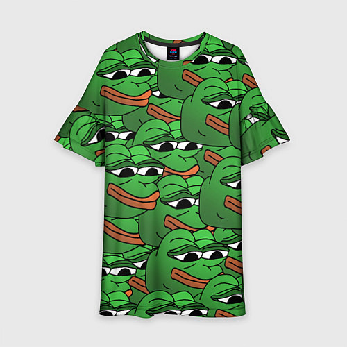 Детское платье Pepe The Frog / 3D-принт – фото 1
