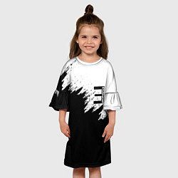 Платье клеш для девочки EMINEM, цвет: 3D-принт — фото 2