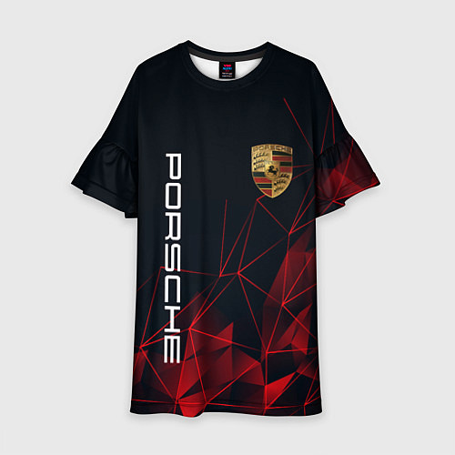 Детское платье PORSCHE / 3D-принт – фото 1