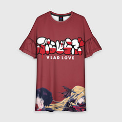 Платье клеш для девочки VLAD LOVE, цвет: 3D-принт