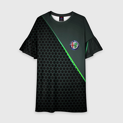 Детское платье Alfa Romeo / 3D-принт – фото 1