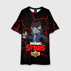 Детское платье BRAWL STARS CROW