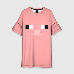 Детское платье Minecraft Pig