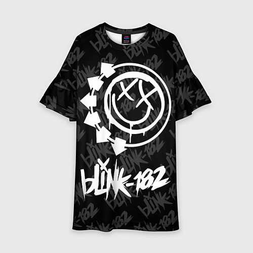 Детское платье Blink-182 4 / 3D-принт – фото 1