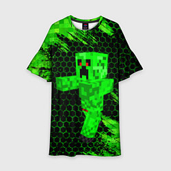 Детское платье MINECRAFT CREEPER