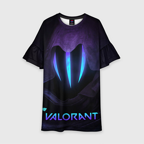 Детское платье VALORANT OMEN / 3D-принт – фото 1