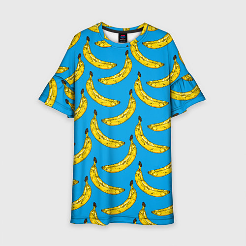 Детское платье Go Bananas / 3D-принт – фото 1