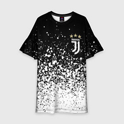 Платье клеш для девочки JUVENTUS, цвет: 3D-принт