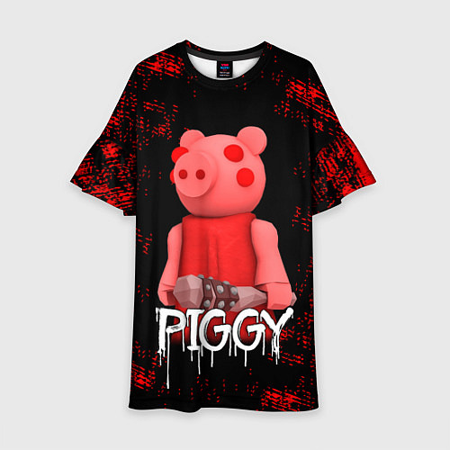 Детское платье Roblox Piggy / 3D-принт – фото 1