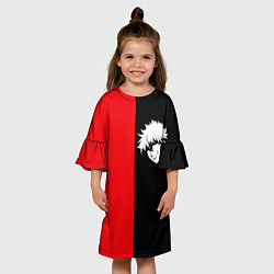 Платье клеш для девочки ГИНТАМА, цвет: 3D-принт — фото 2