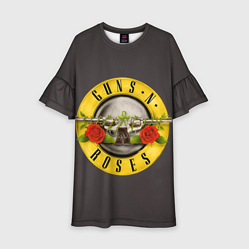 Детское платье Guns n Roses / 3D-принт – фото 1
