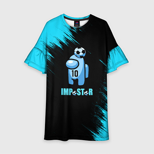 Детское платье ImpostorMaradona / 3D-принт – фото 1