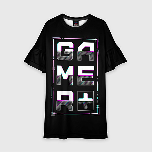 Детское платье Gamer / 3D-принт – фото 1