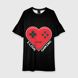 Детское платье I Love Gaming