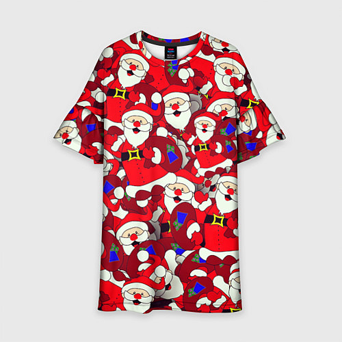 Детское платье Дед Санта / 3D-принт – фото 1