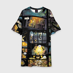 Платье клеш для девочки LITTLE NIGHTMARES, цвет: 3D-принт